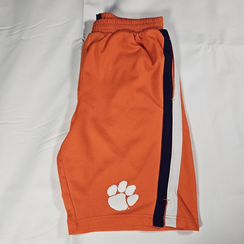 Clemson Tigers Shorts Mens M Orange Rivalry Threads Athletic Mesh‎ NCAA